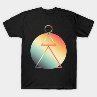 Geometric Art Composition T-Shirt